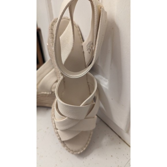 FRANCO SARTO CARMINA ESPADRILLE WEDGE BUCKLE UP SANDAL SOLD NOT FORSALE!!! - Picture 3 of 16